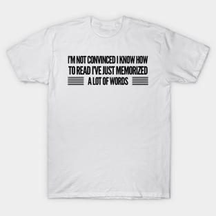 Nick Miller I’ve just memorized a lot of words T-Shirt